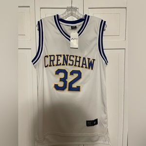 Crenshaw basketball jersey white medium